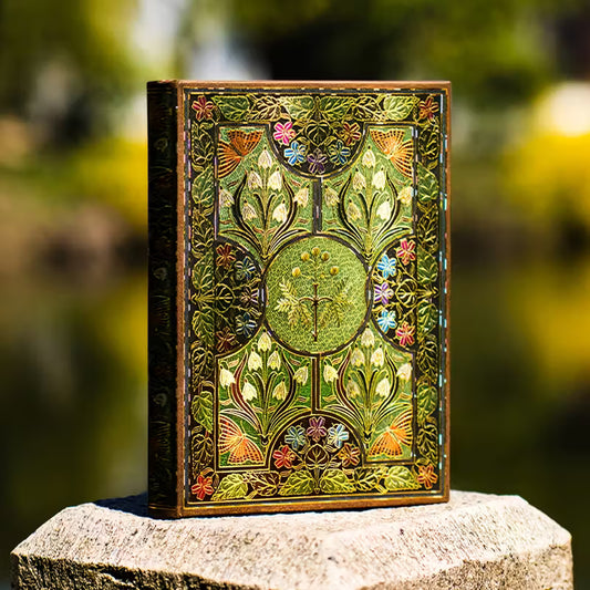 Enchanted Meadow – Art Nouveau Gilded Journal ✨
