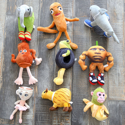 🧠 Italian Brainrot Plushies – Funny & Quirky Collectible Keychain Toys