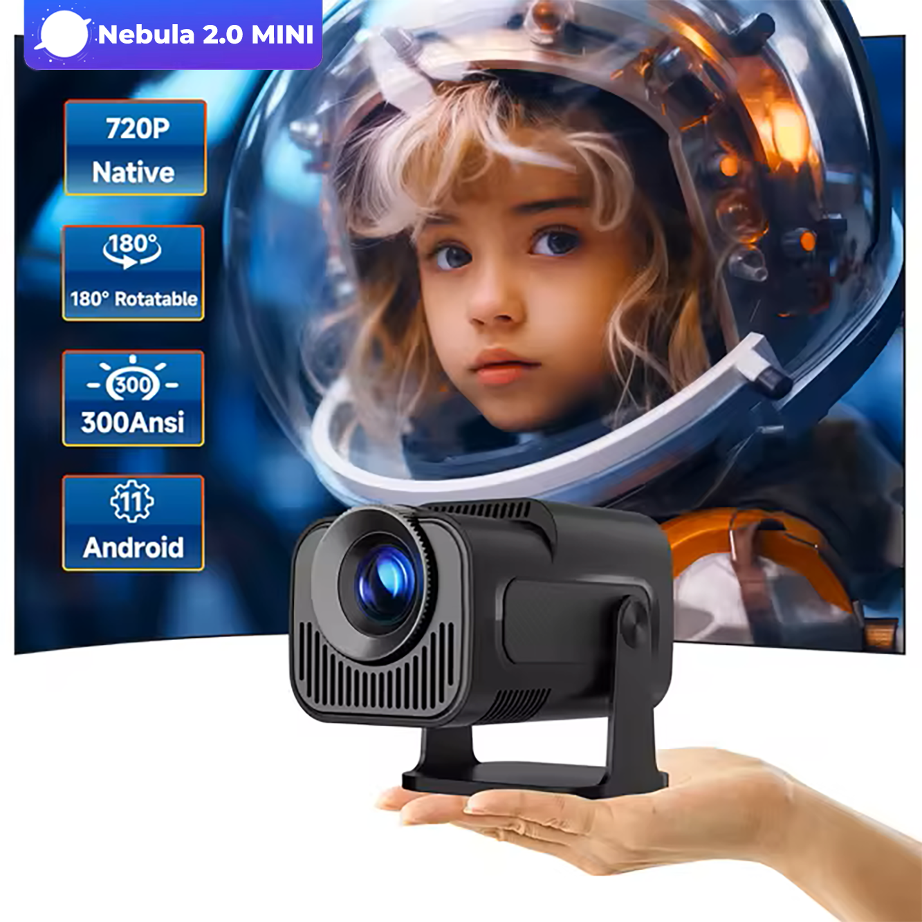 NEBULA 4K Portable Projector 2.0 MINI™