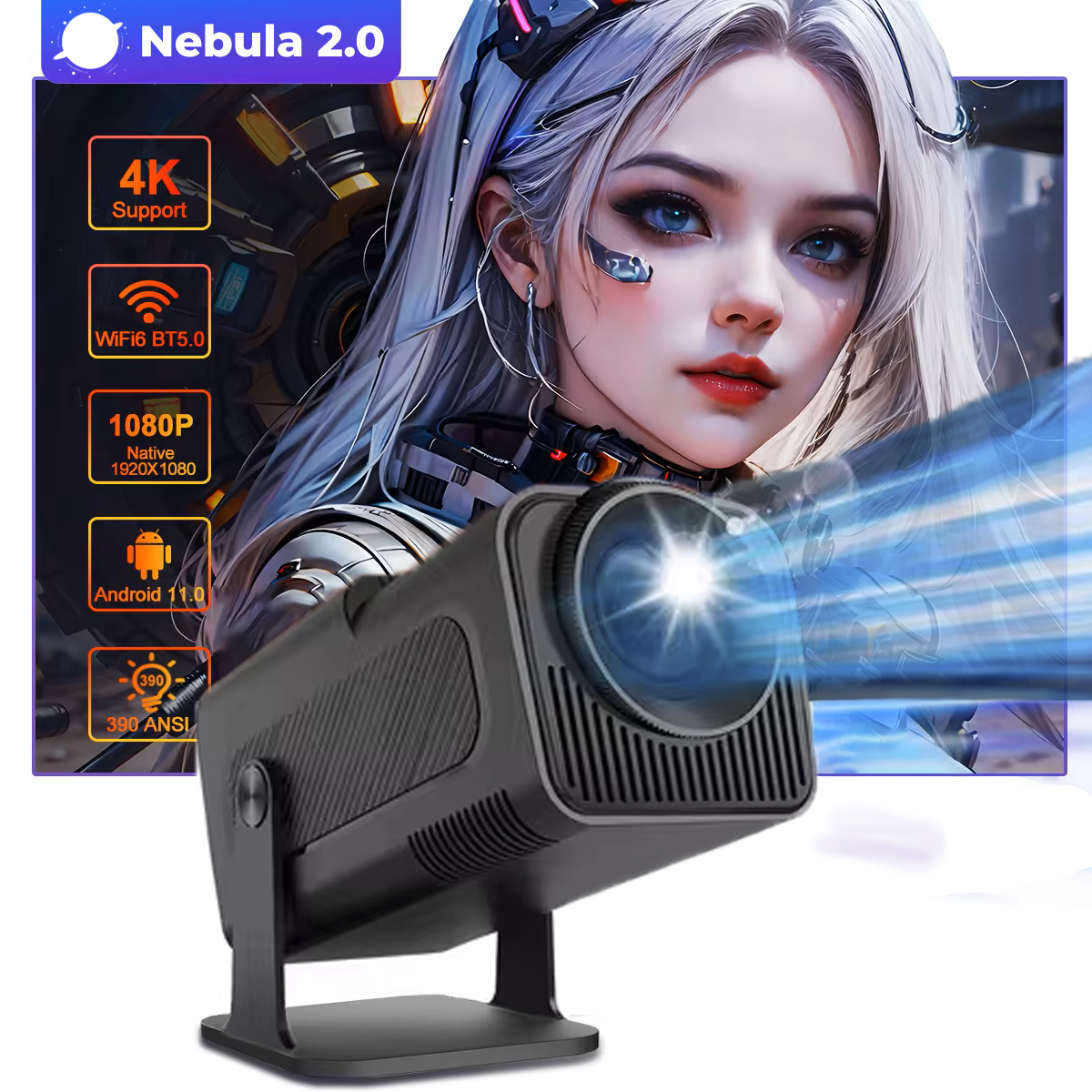 NEBULA 4K Portable Projector 2.0™