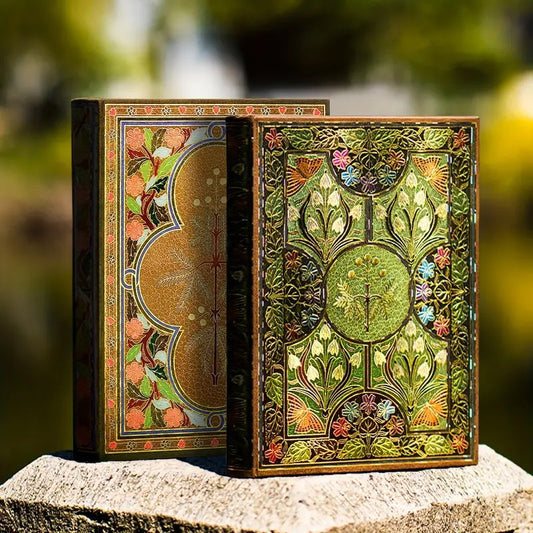 Enchanted Meadow – Art Nouveau Gilded Journal ✨